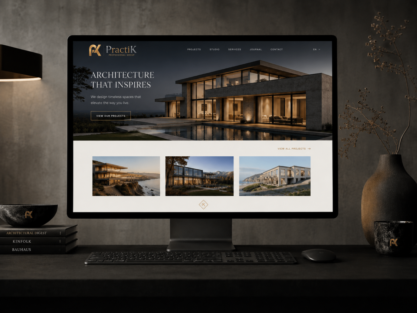 Website Design Sample by PractiK — Website Design Sample sample by PractiK Branding Studio