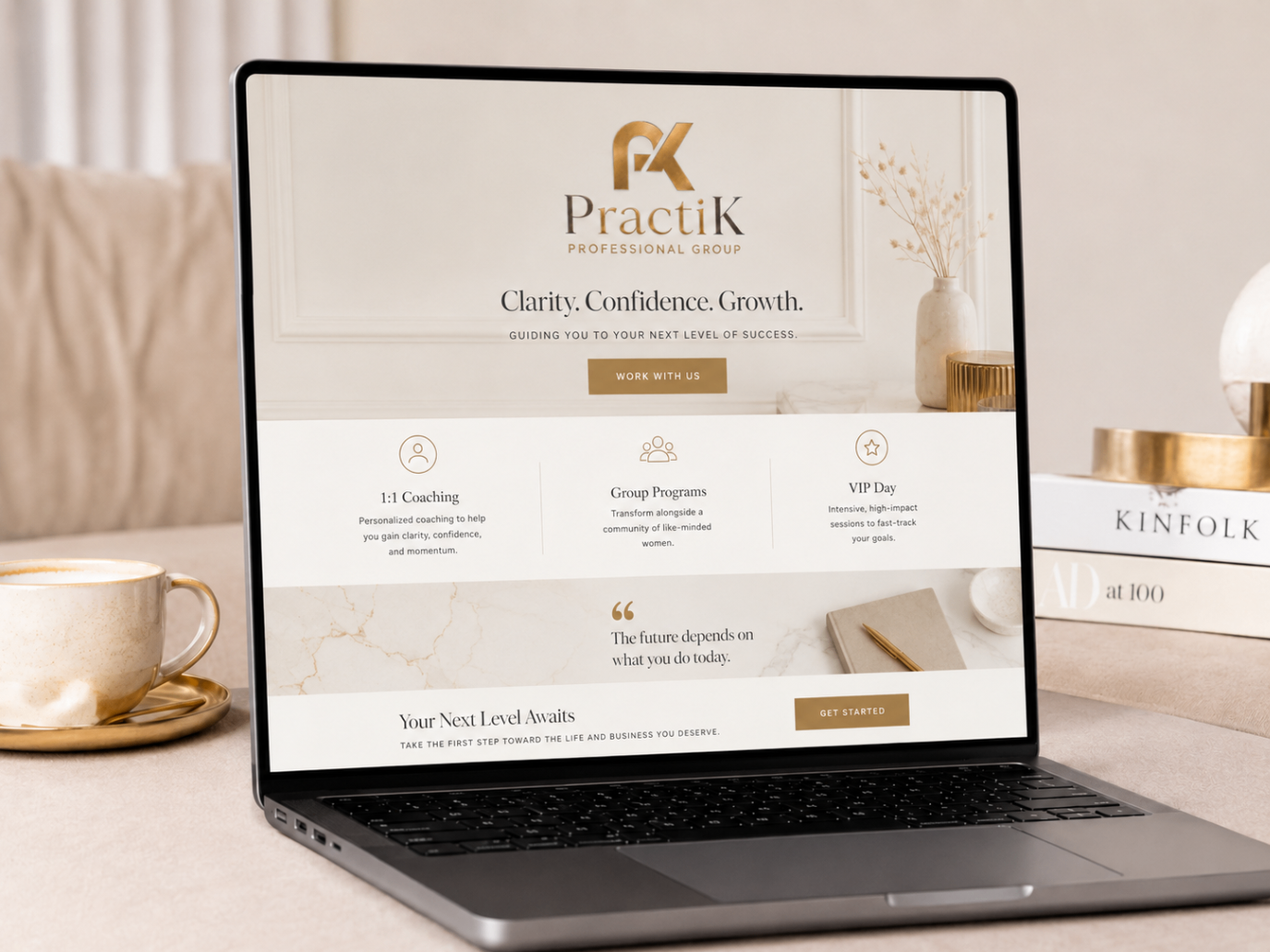 Website Design Sample — Concept Sample sample by PractiK Branding Studio