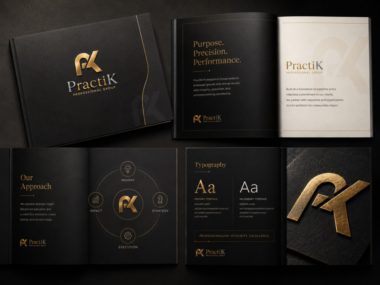 Brand Identity Portfolio Concept — Portfolio Concept sample by PractiK Branding Studio