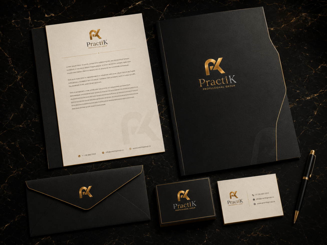 Brand Identity Portfolio Concept — Portfolio Concept sample by PractiK Branding Studio