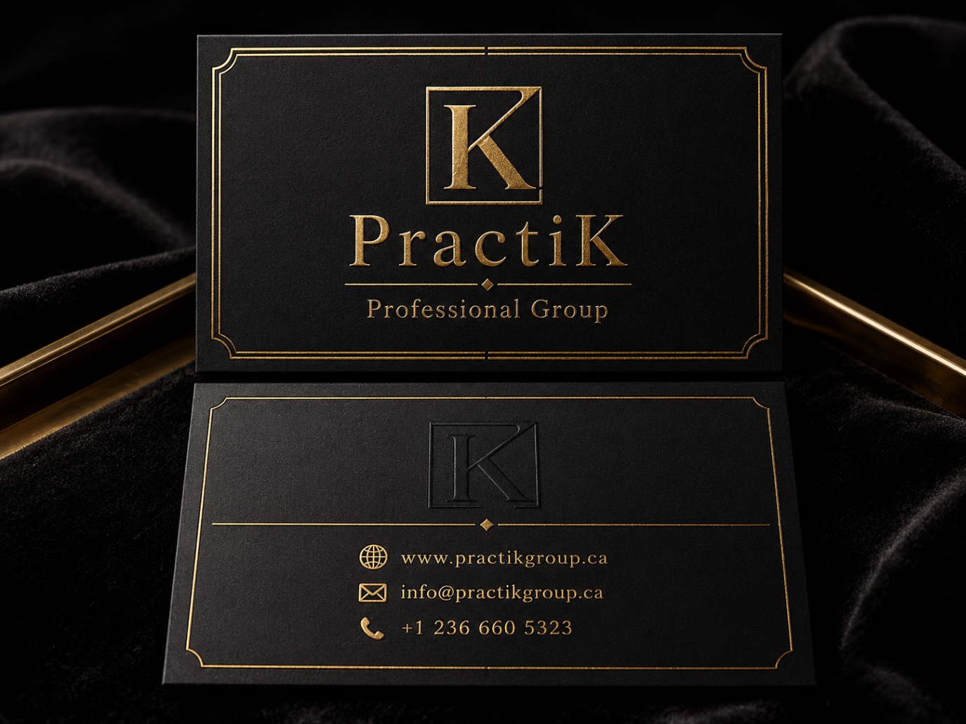 Business Card Design Sample — Concept Sample sample by PractiK Branding Studio