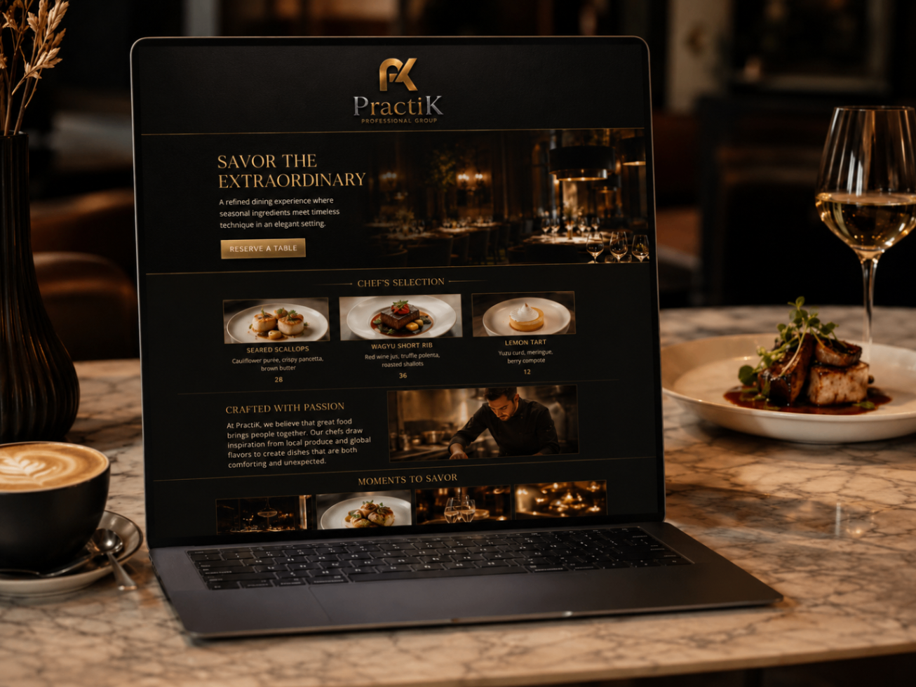 Website Design Sample — Concept Sample sample by PractiK Branding Studio