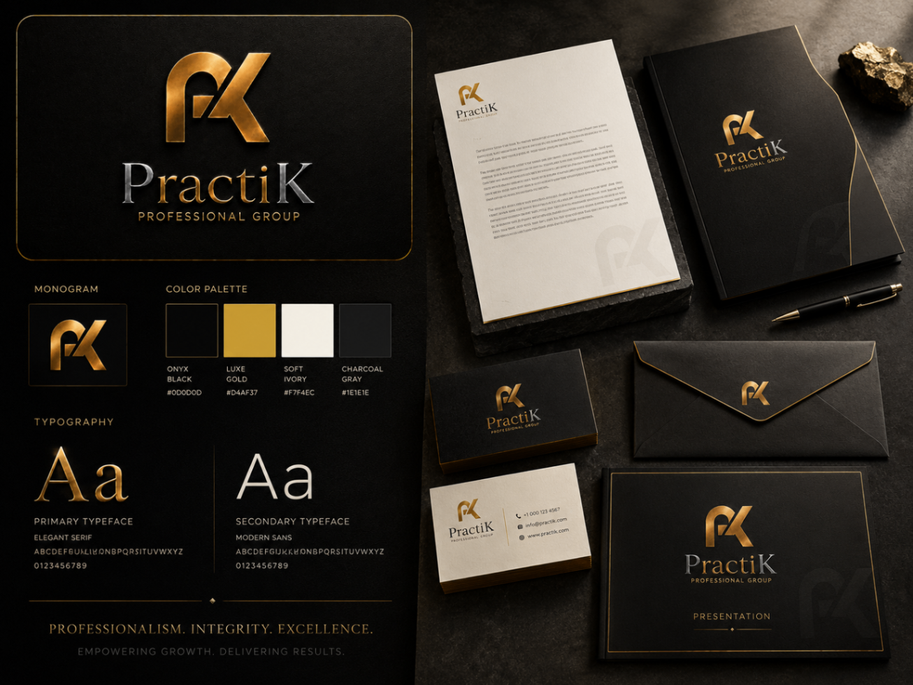 Branding Sample by PractiK — Branding Sample sample by PractiK Branding Studio