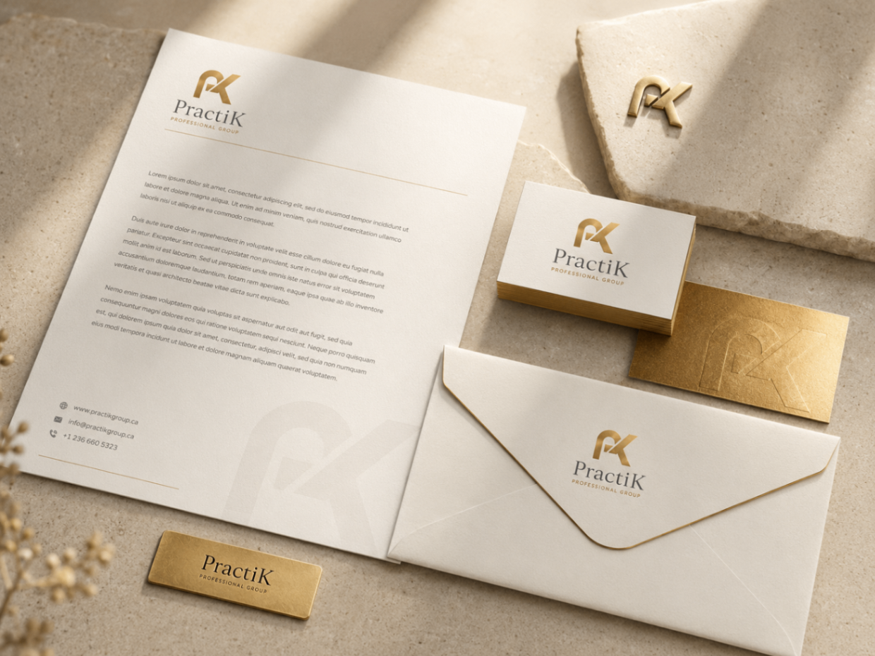 Brand Identity Portfolio Concept — Portfolio Concept sample by PractiK Branding Studio