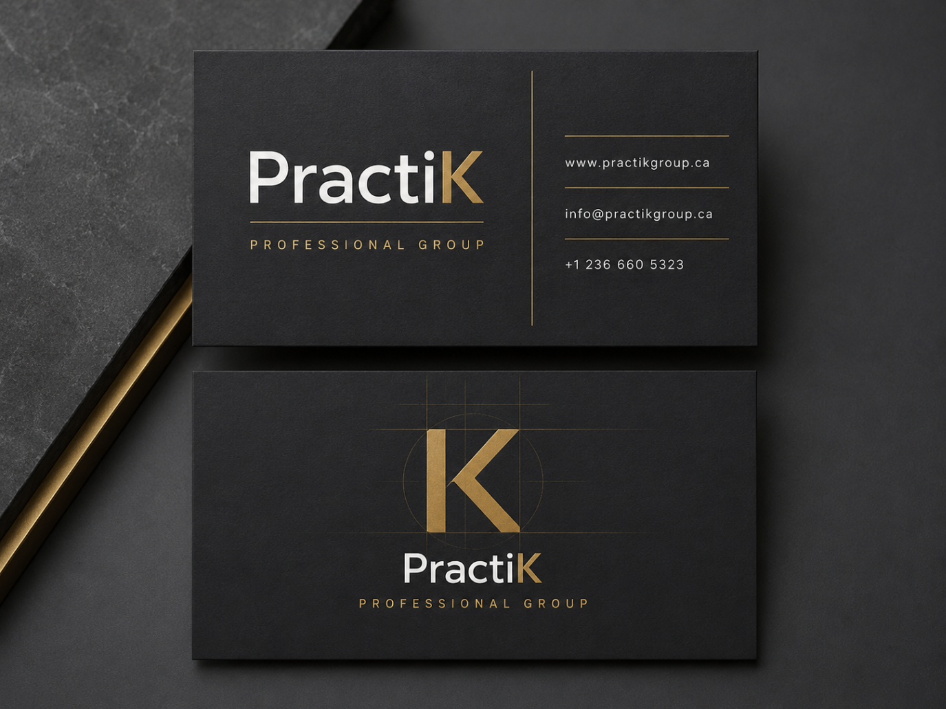 Business Card Design Sample — Concept Sample sample by PractiK Branding Studio